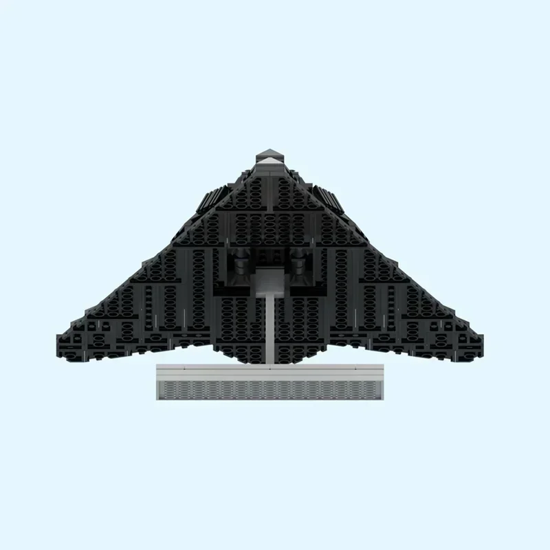 Moc Bouwstenen Militair Gevechtsmodel F-117 Nighthawk-Technologie Modulaire Blokken Geschenken Kerstspeelgoed Diy Sets Assemblage