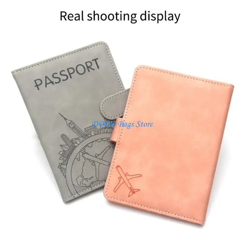 

Holder Wallet PU Leather Cover Case Travel Accessories for Women and Men