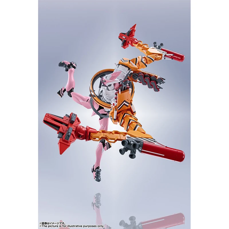 In Stock BANDAI Original NEON GENESIS EVANGELION Type-08 Β-ICC The Robot Spirits Improvised Combat Configuration Action Figures