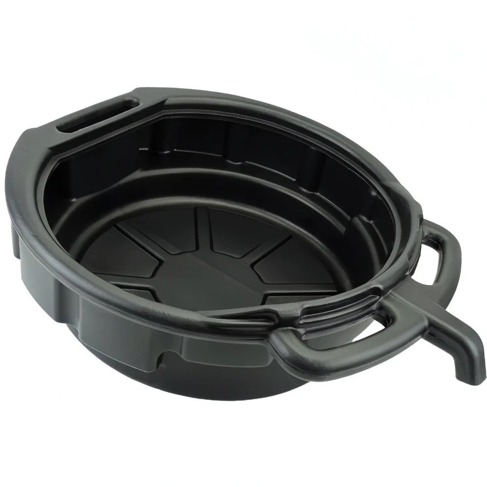 Large Plastic Oil Drain Pan Thickened Fluid Collector For Auto Repair Maintenance Garage Vehicle Service Tool Kit
