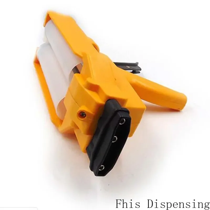 400ml 1:1 AB Glue Gun Manual Glued Joints Agent Two-Component True Porcelain and Cones Combination