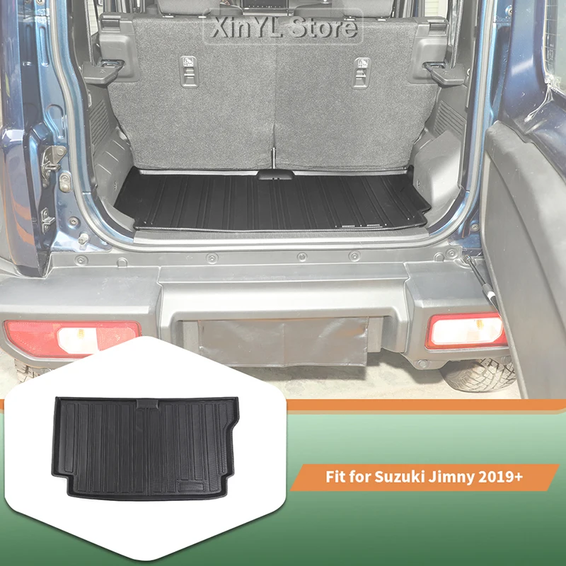 

Car TPE Trunk Cushion Pad Anti-dirty Mat For Suzuki Jimny 2019 Up 4-Door Edition Car Interior Accessories