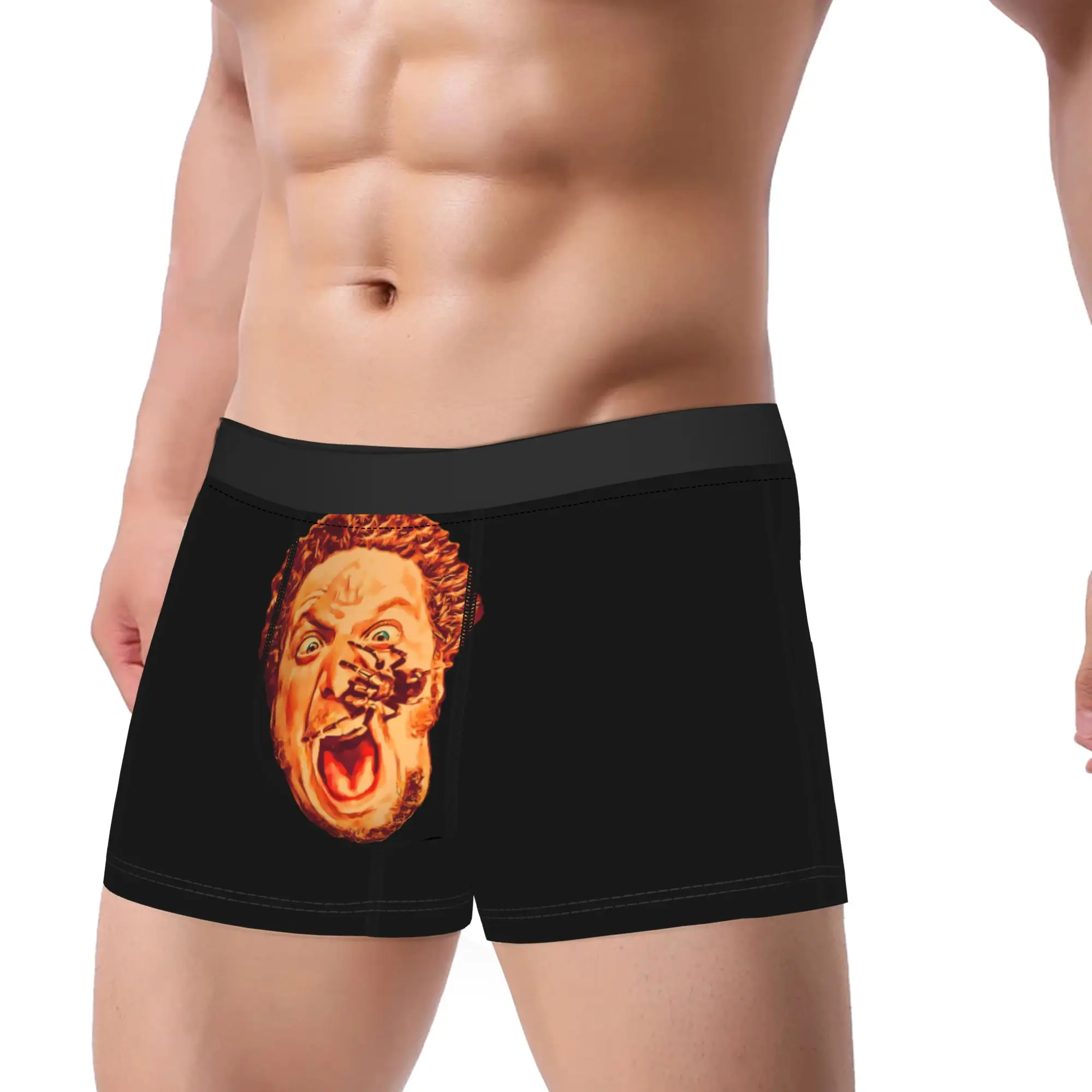 

Мужские трусы-боксеры Screamin MARV Home Alone, забавные трусы-шорты, трусы-боксеры Homme, трусы со средней талией, размеры M-XXL