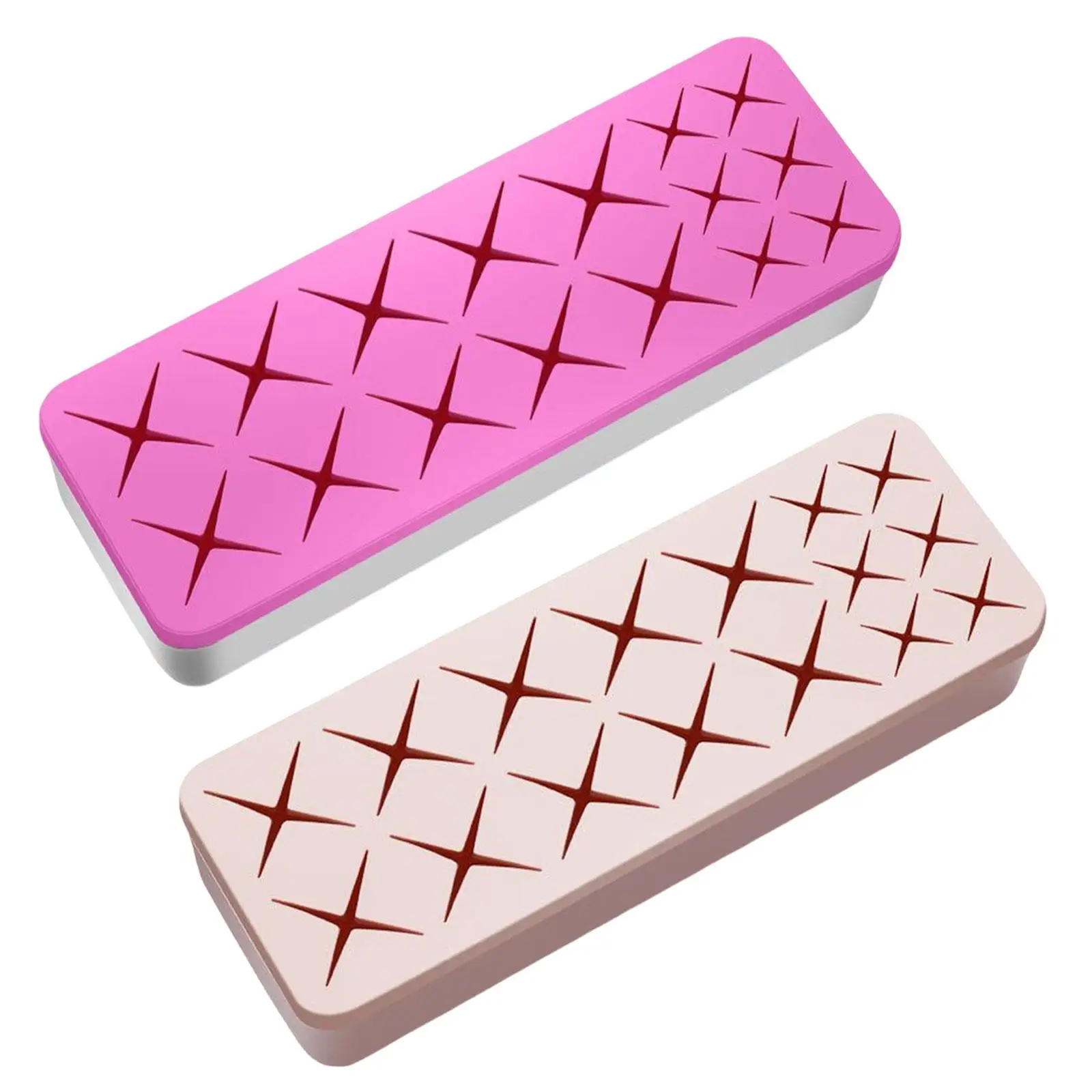 Lipstick Holder Women Girl Cosmetic Storage Box for Bathroom Vanity Drawer