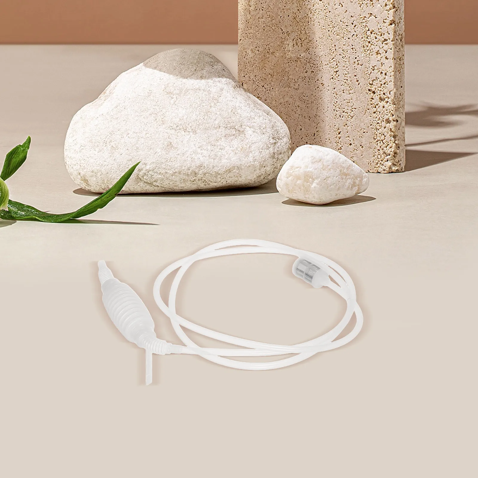 2 قطعة مضخة يدوية يدوية أنابيب سيفون المياه خرطوم شفاف مضخة نقل زيت الوقود مع شاشة مرشح وقود فعال آمن