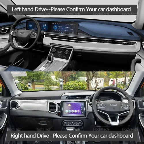 Imagen 2 del producto Para Chery TIGGO 3 4 5X PRO 2017-2025 cubierta de tablero alfombrilla para tablero alfombra almohadilla sombra capa manta Accesorios