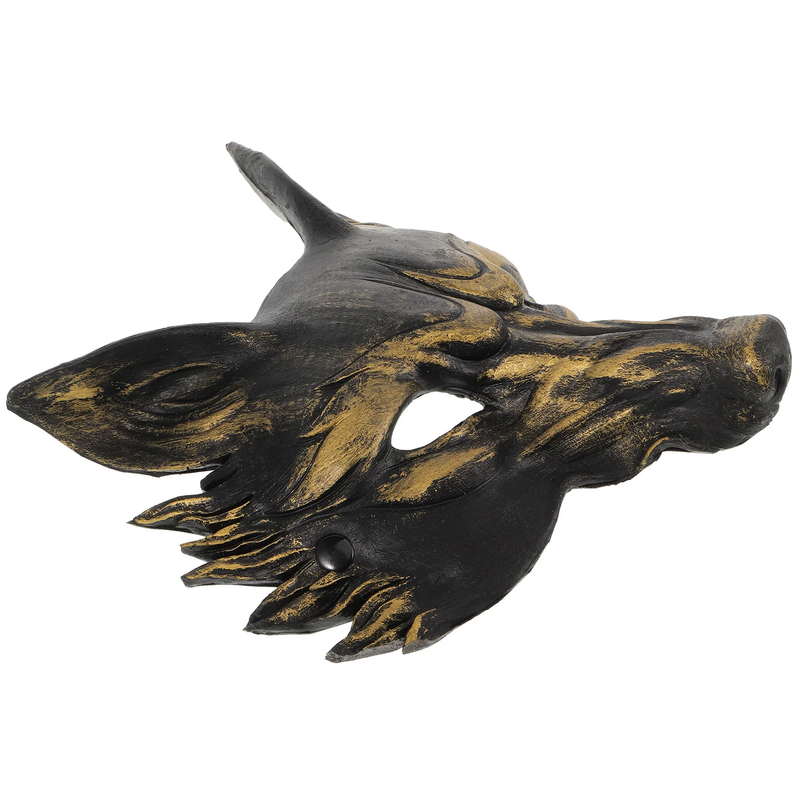 

Mask Half Face Animal Cosplay Masquerade Party Supply Halloween Dress Up Creative Half Face Mask Accessory