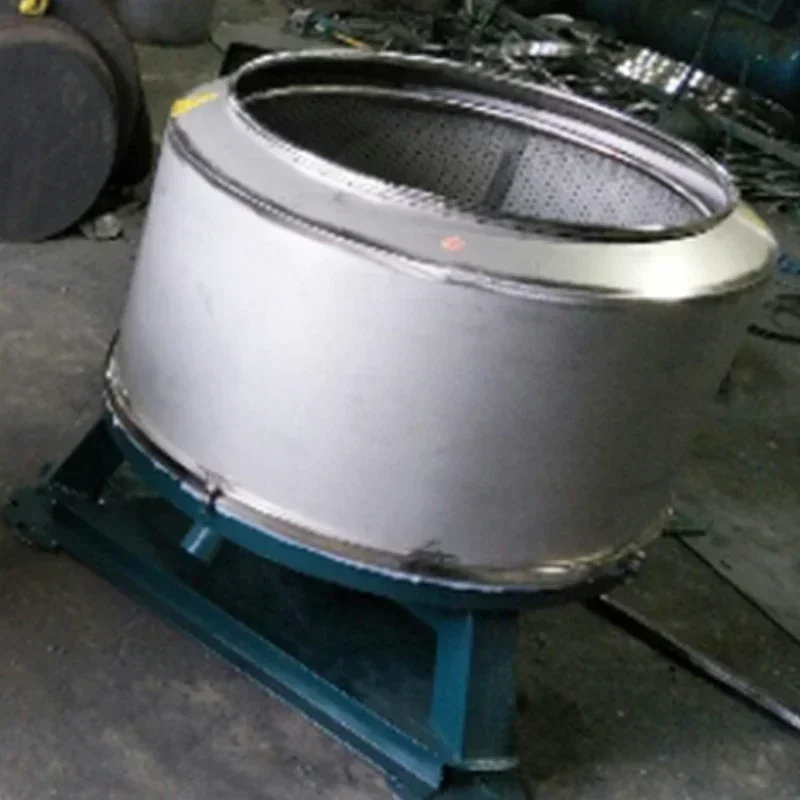 ขนาดใหญ่ความจุ 100 Kg Dehydrator เครื่องอบแห้งขนาดใหญ่ถังแห้ง Single-throw อุตสาหกรรม Centrifuge เครื่องมือเชิงพาณิชย์