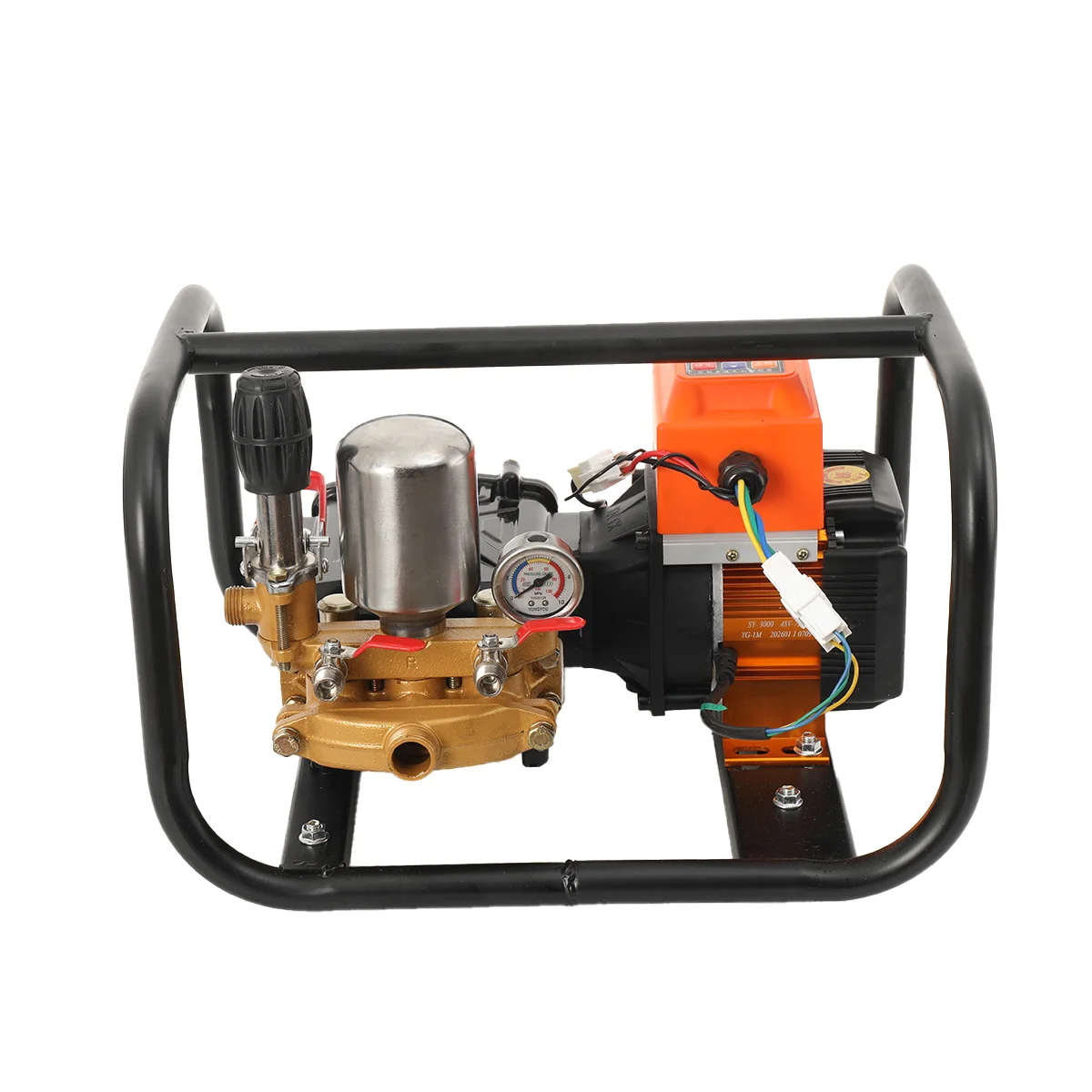 بخاخ كهربائي 1200 وات زراعي 22 لتر/دقيقة 72 فولت بخاخ أوتوماتيكي للمبيدات الحشرية عالي الضغط مع أنبوب 30 متر 0-4.0MPA #3