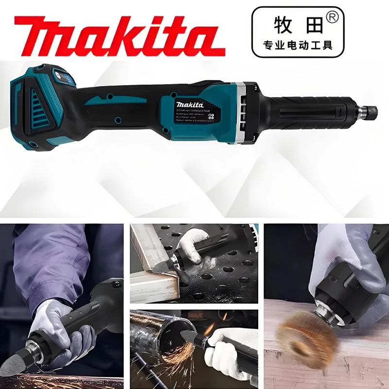 

️⛈️Brushless Die Grinder Cordless Angle Grinder Polishing Rotary Electric Engraving Tool Grinding Machine Makita 18v Battery