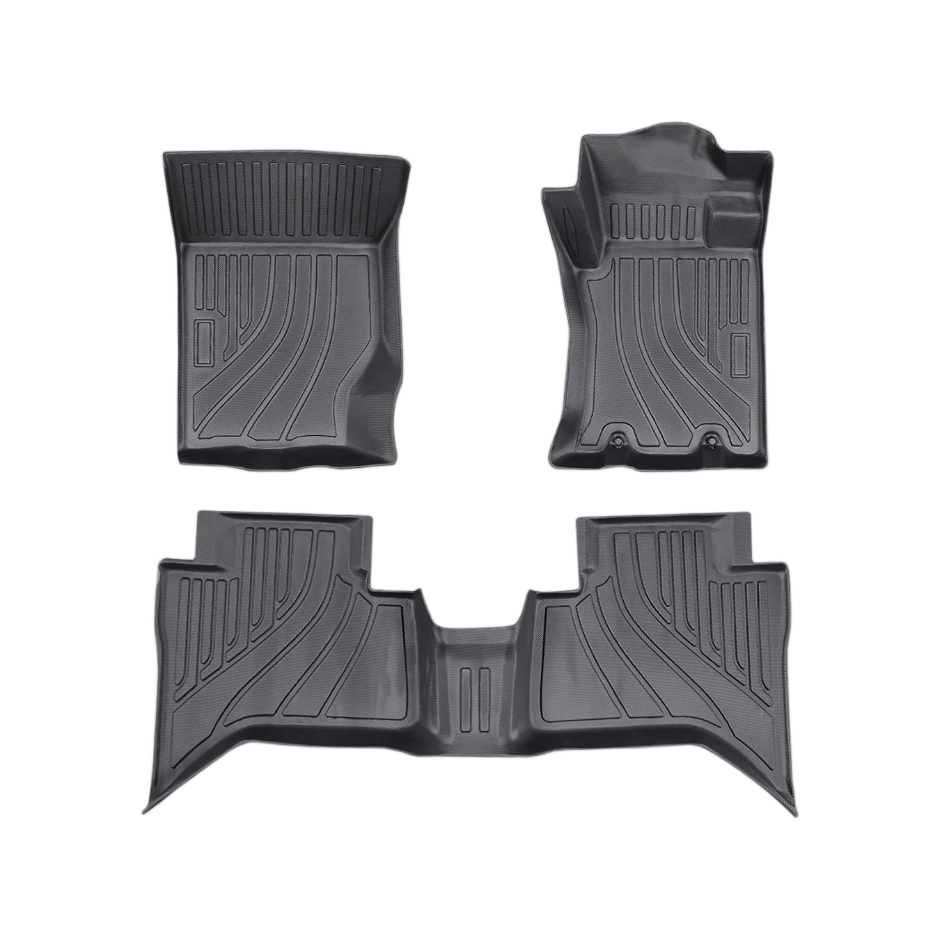 [RHD]Triton/L200 2015-2024 Four Seasons Waterproof and Anti-Slip TPE Floor Mat for Cars.