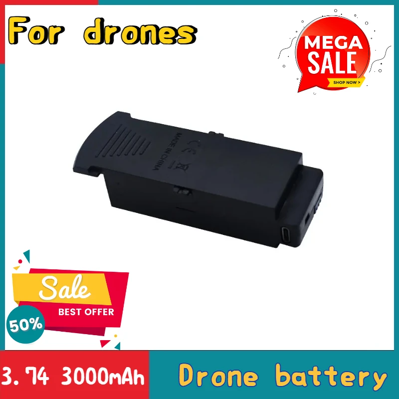 

3.7V 3000mAh LIPO Battery for Q6 G6 S6 8K RC Quadcopter Spare Parts for G6 Pro Rechargeable Battery