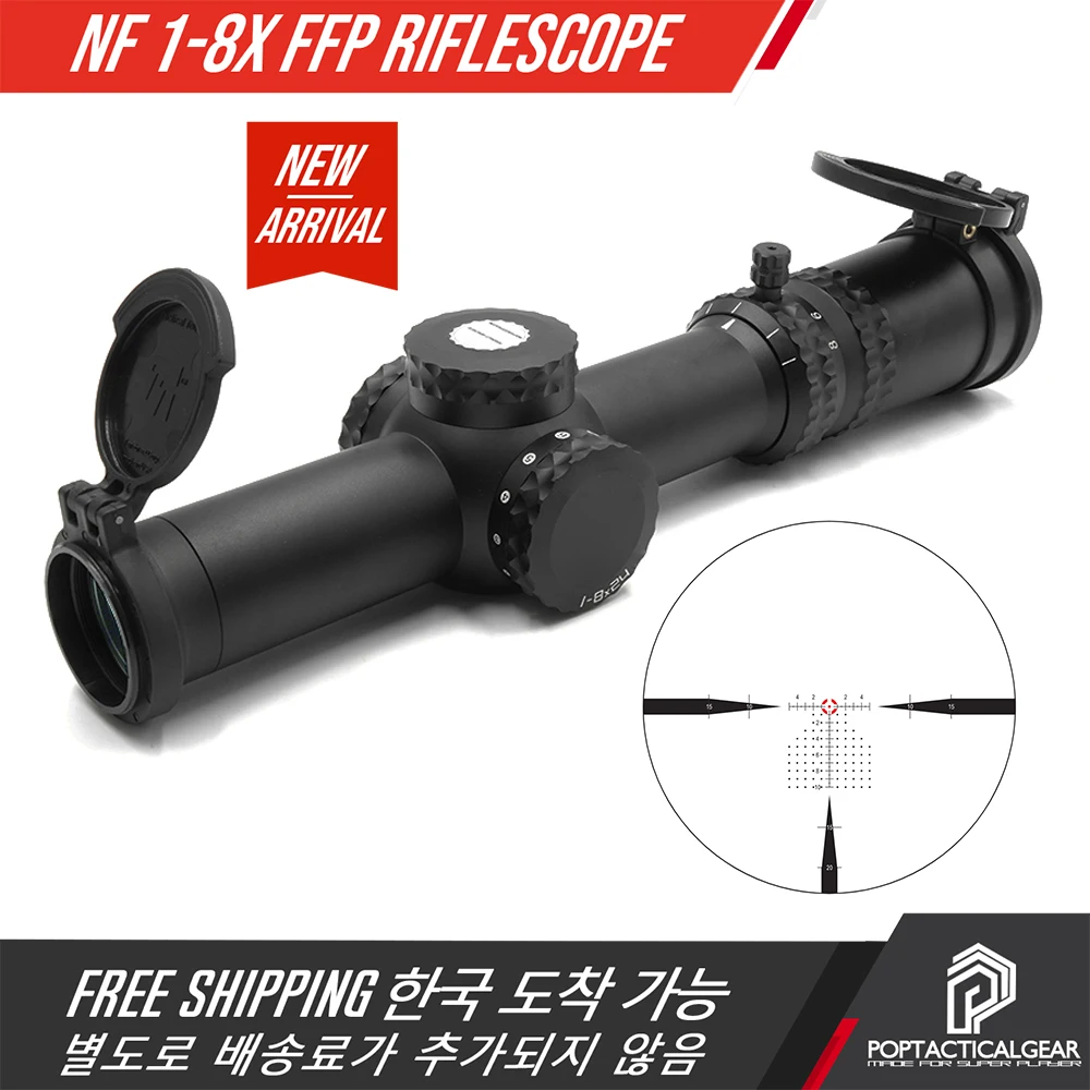 

Evolution Gear NF 1-8X FFP LPVO Riflescope