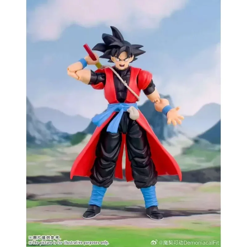 متوفر في المخزون شيطاني صالح غوكو الوقت والفضاء الطليعة الشكل لعبة دراغون بول الوقت والفضاء سون جوكو عمل الشكل رانج Dbz تمثال #1