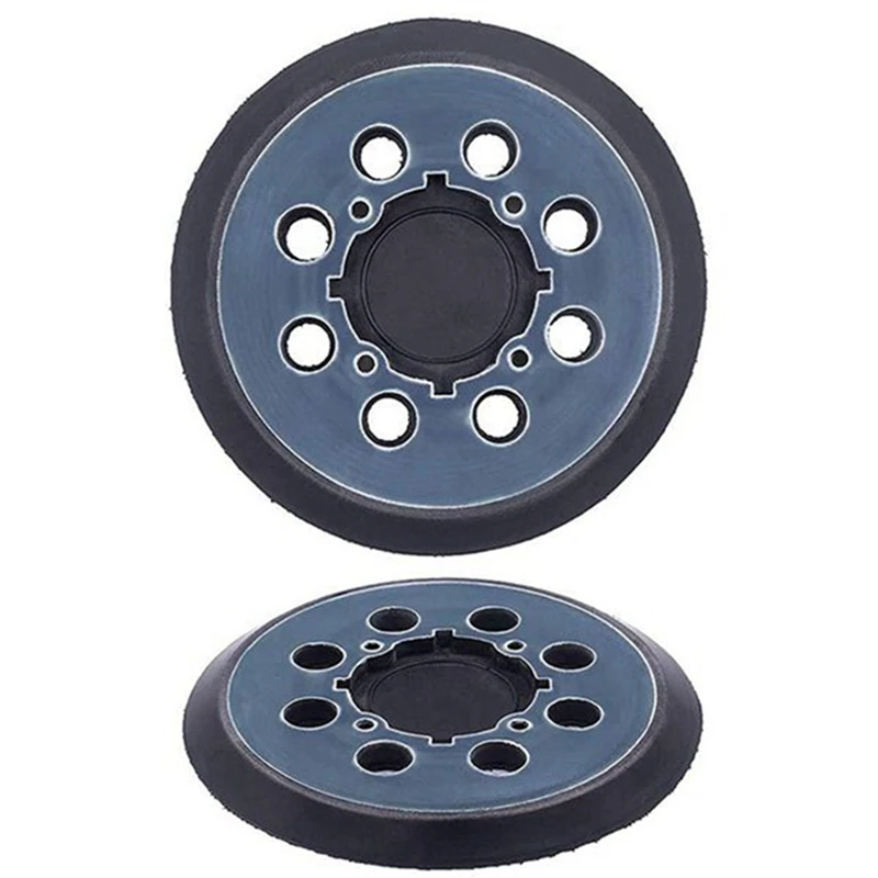 5PCS 125Mm Sanding Disc Backing Pad 8 Hole Hook&Loop Abrasive Wheel For DWE6423/6423K DCW210B Orbital Sander Spare Parts