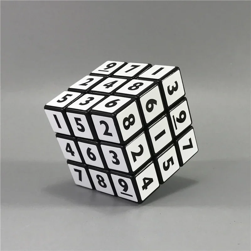 Sudoku Number Magic Cube 3x3x3 Professional Fast Magic Cube Puzzle Children's Educational Toys Adult Children Gift