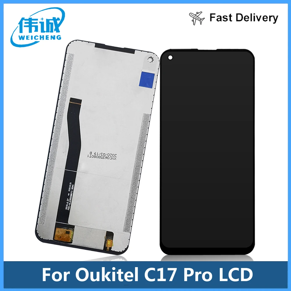 

100% Original New 6.35 inch OUKITEL C17 PRO LCD Display+Touch Screen Digitizer Assembly LCD+Touch For OUKITEL C17 PRO LCD Sensor