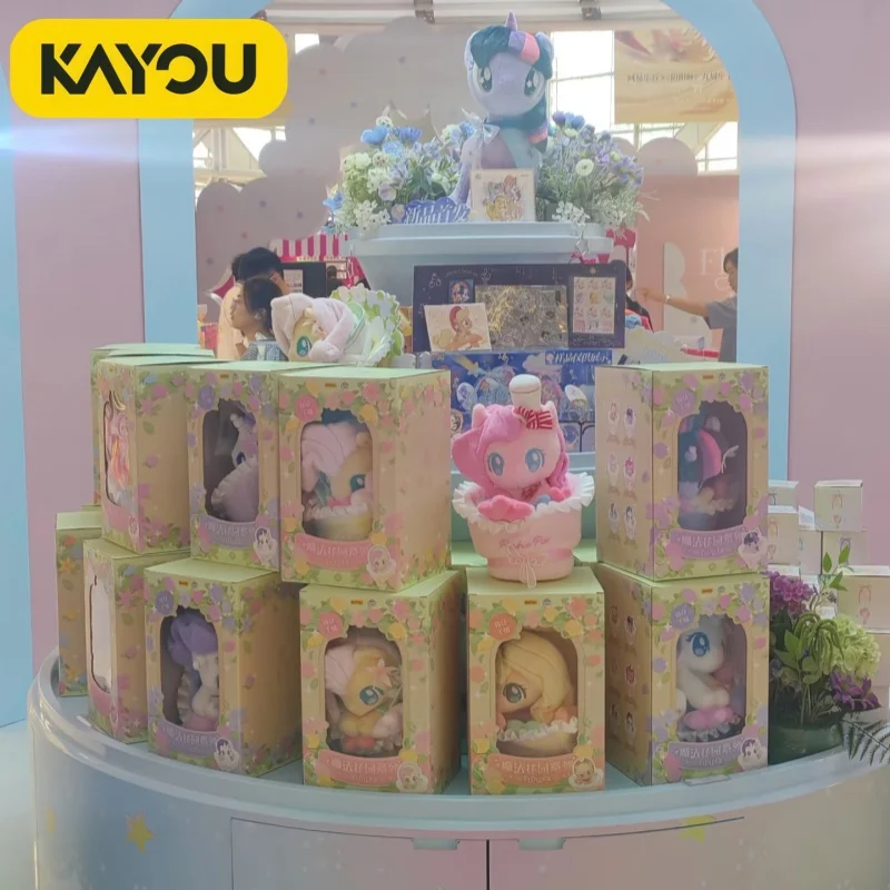 

KAYOU My Little Pony Magic Garden Series Plush Toy Handheld Flower Official Authentic Anime Surrounding Doll Collectible Toy