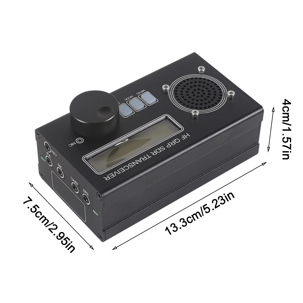 Plastic  5-10W USDX USDR HF QRP SDR Transceiver SSB/CW Transceiver 8-Band DSP SDR + Microphone Stable