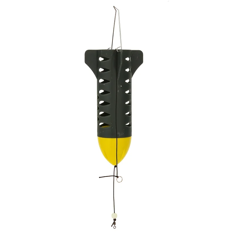 2pcs European Long Cast Bait Feeders Lead 15cm AntiFloat Fish Feeders Removable Large Mouth Bottom Fishing Lake Boat Fishing view 6