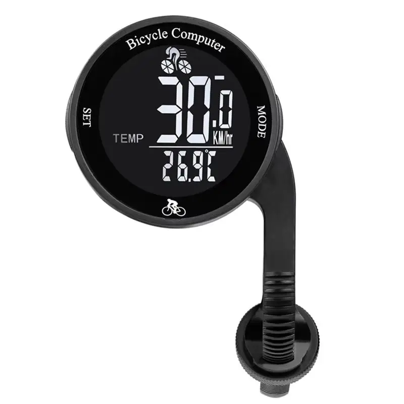 

NEW HOT In Stock-Wireless Bike Computer Waterproof Smart Bicycle Odometer LCD Screen Cycling Speedometer Mountain Bike Computer