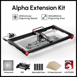 AlgoLaser Alpha 10W Laser Cutter Monster 40*85cm Carving Area 400mm/s Metal Engraver Woodworking Lase Engraving Cutting Machine