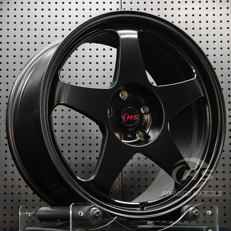 5x114.3 Black Custom Forged Wheels Rim for    R Accord S2000  Camry Supra A80  350Z/370Z