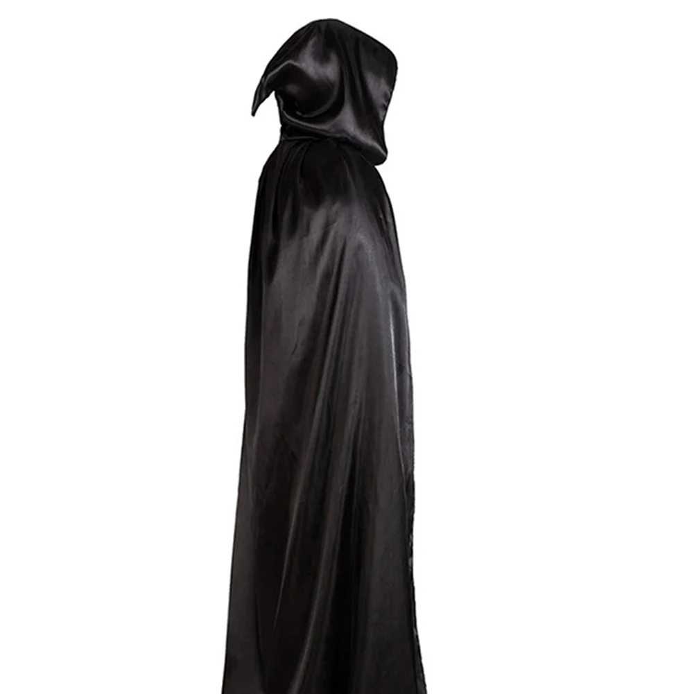 Mantelle di Halloween Robe donna uomo mantello da vampiro lungo con cappuccio Devil Demon Performance Costume per bambini adulto per la festa di