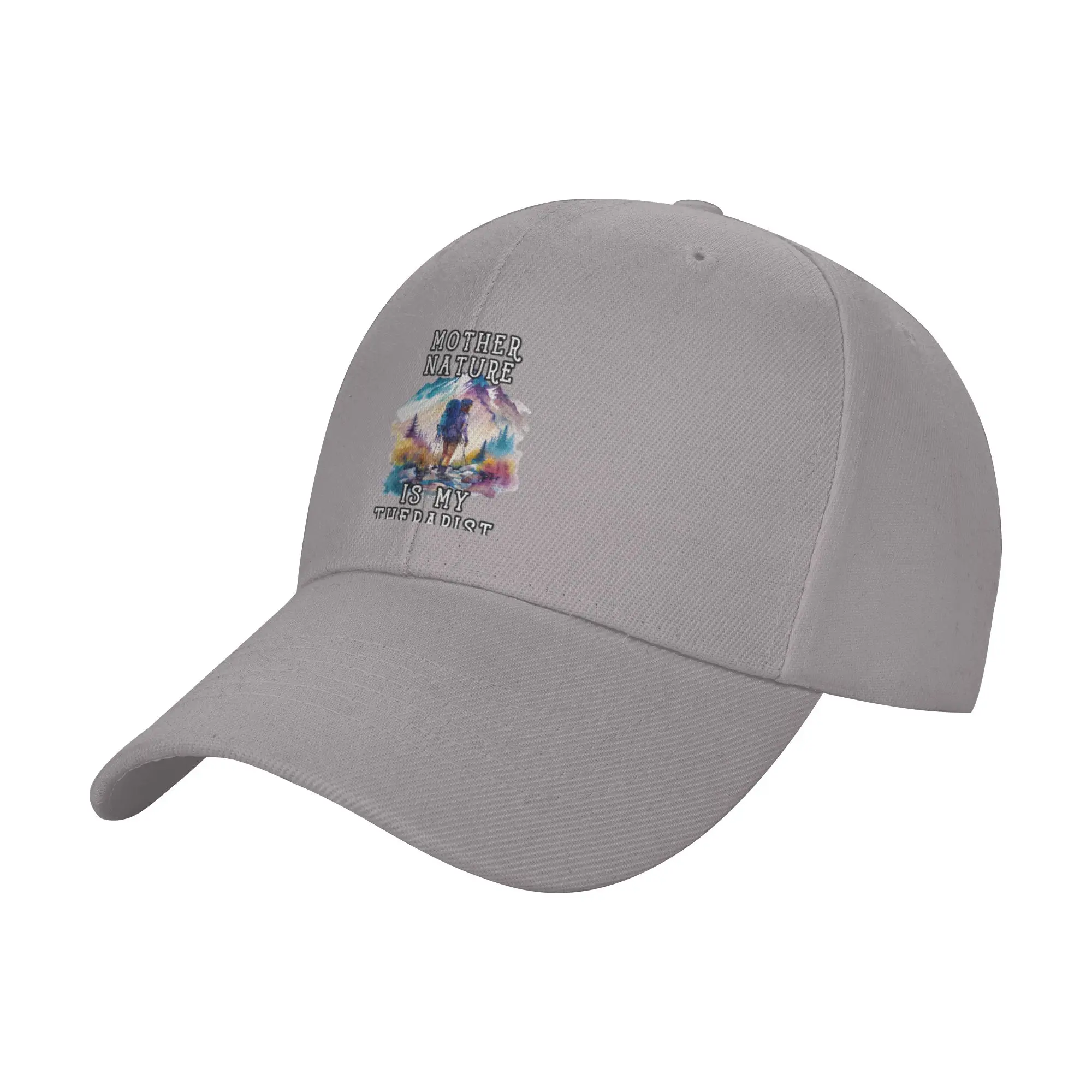 Hot Sale Therapeutic Trails   Mother Nature is my Therapist  Baseball Cap  Fashion Accessory Sun Hats  Weekend Getaway Sun Hats