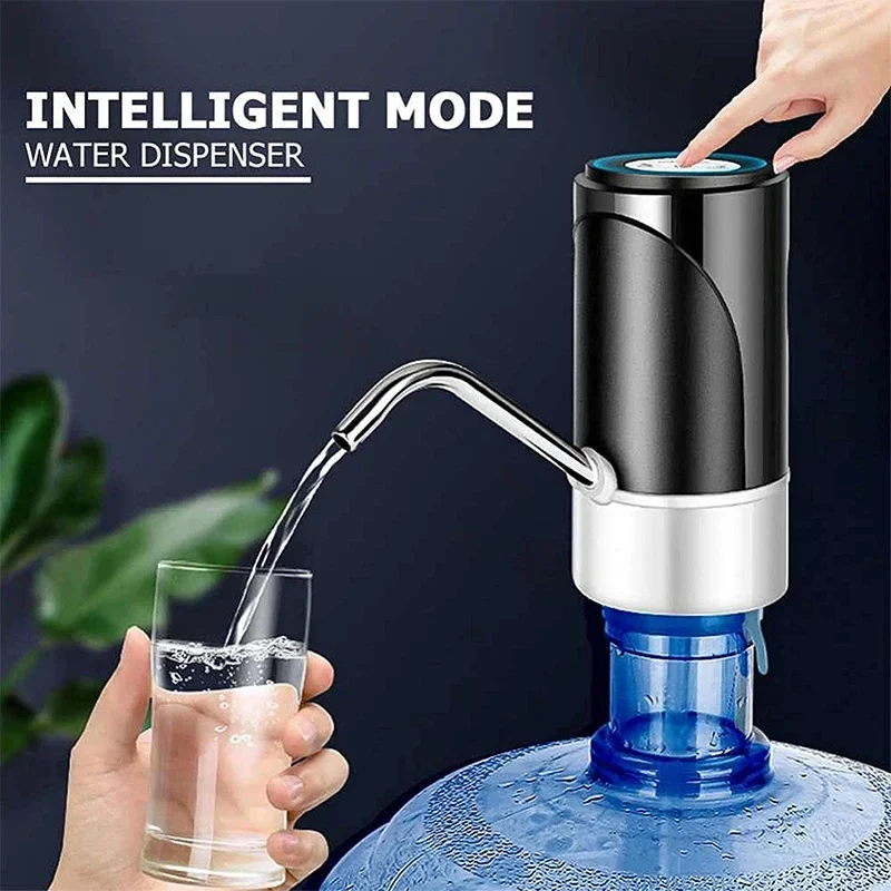 Intelligent Water Pump Automatic Portable Electric Dispenser Gallon Drinking Bottle USB Charging Touch Switch Silent