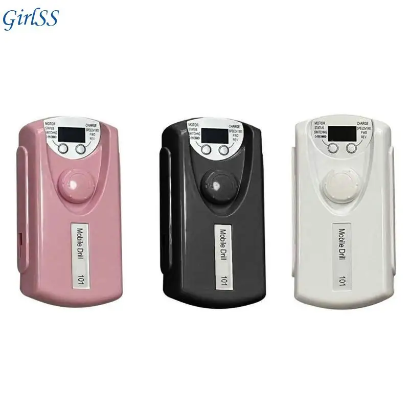 Professional Manicure Drill 30000 RPM USB Rechargeable Portable Low Noise T4MB