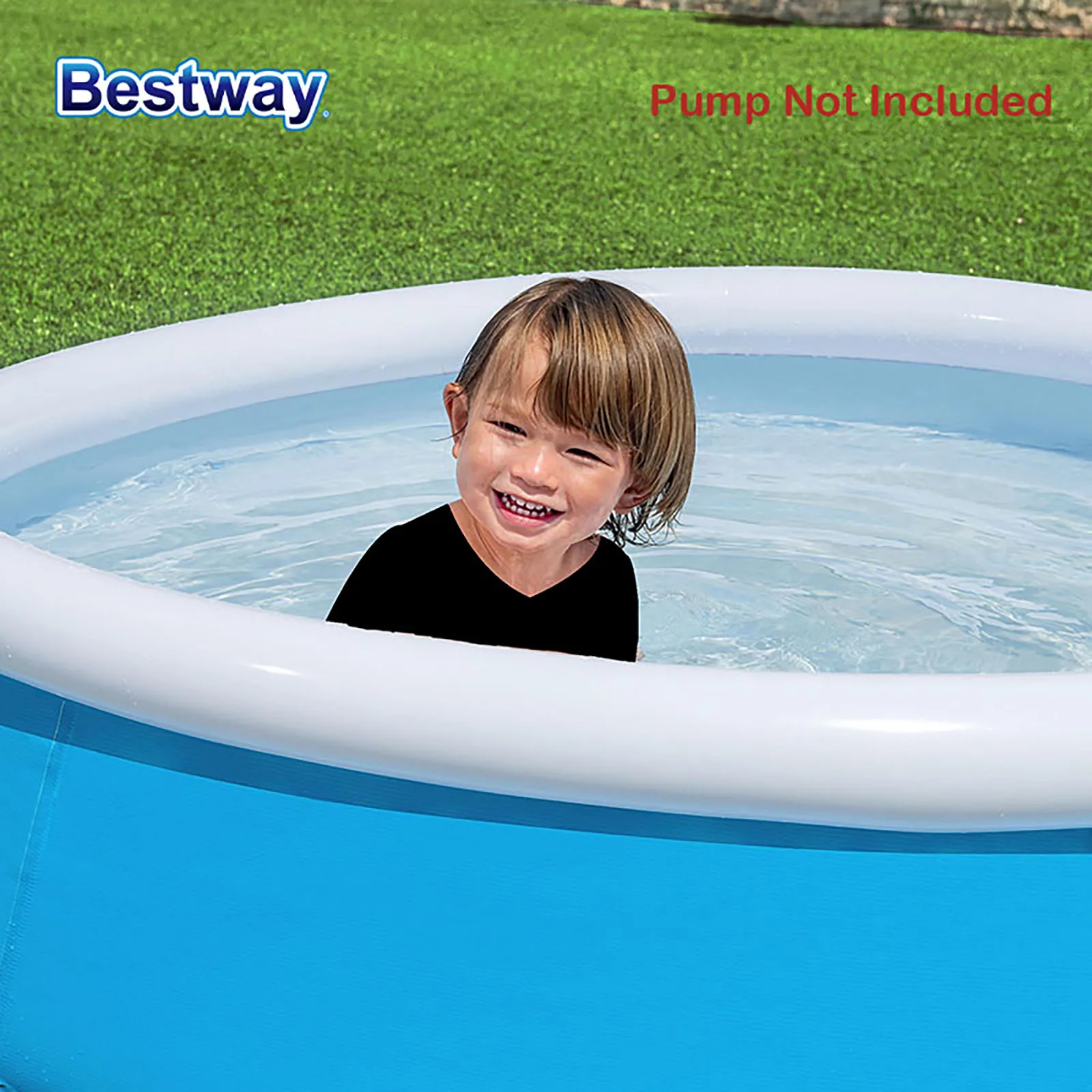 Bestway 57241 지상 수영장 위의 1PC 야외 원형 풍선, 원형 풍선 수영장 야외 수영장