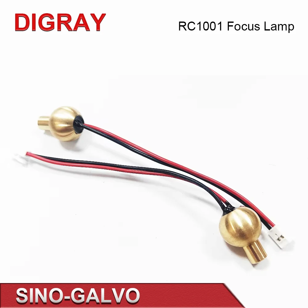 DIGRAY SINO-GALVO Focus Lamp For SG7110 RC1001 1064nm/10600nm/355nm 10mm Laser Galvanometer Galvo Scanner Galvo Head