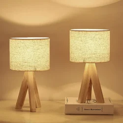 Nordic Table Lamp Modern Art Desk Lamp Home Decor Fixture Fabric Bedside Lamp With Switch Interior Read Light For Bedroom Study