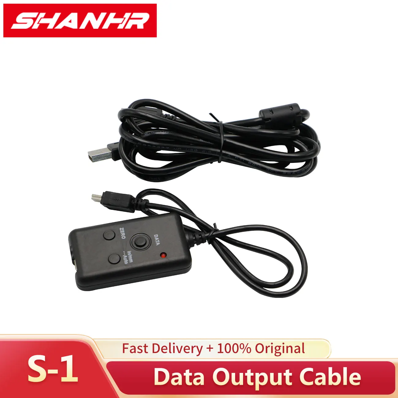 Kabel do transmisji danych SHANHR do cyfrowych suwmiarek / wskaźników / mierników wysokości / wagi SHAHE
