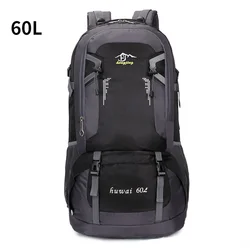 60L/40L Waterproof Climbing Backpack Outdoor Sports Bag Travel Backpack Camping Hiking Backpack Women Trekking Bag for Men