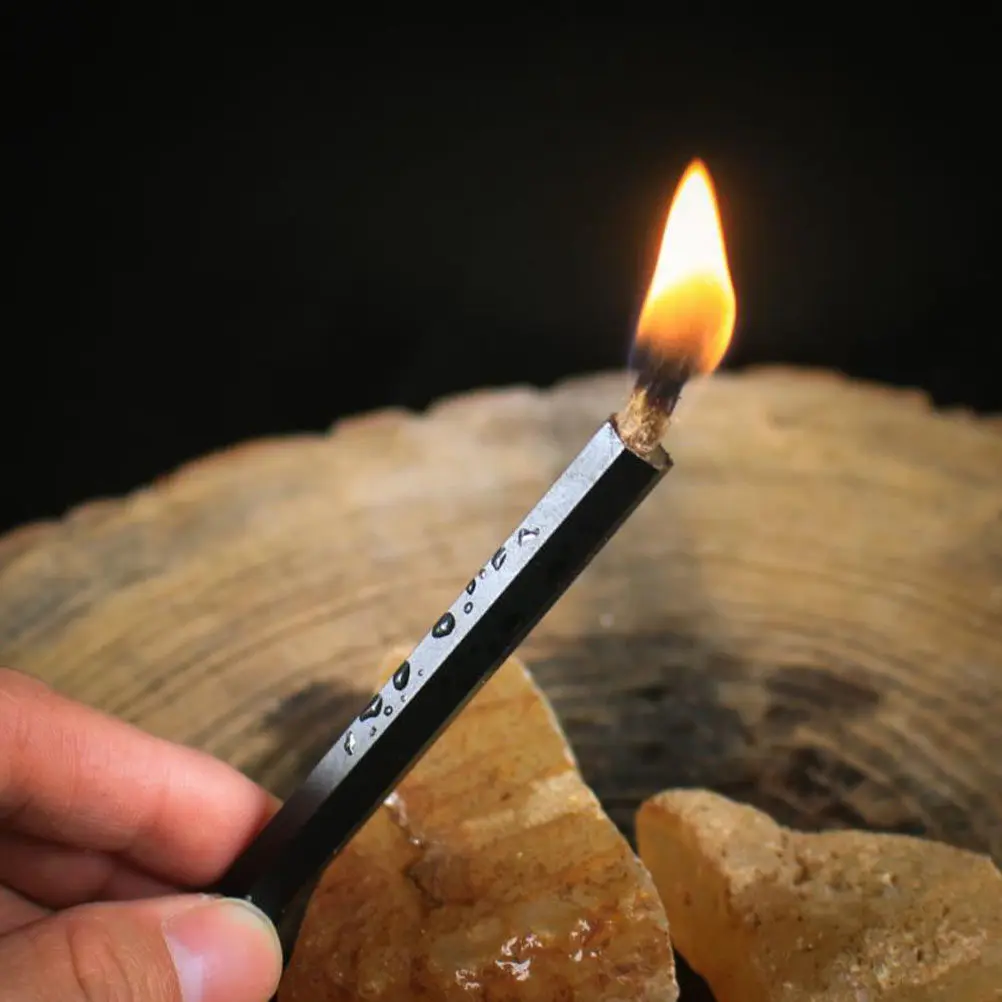 

6Pcs Camping Fire Starter Rope Wick Portable Outdoor Hiking Lighter Cord Emergency Bbq Survival Wick Cord