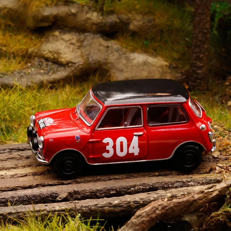 GCD 1:64  COOPER Monte Carlo racing simulation alloy car model