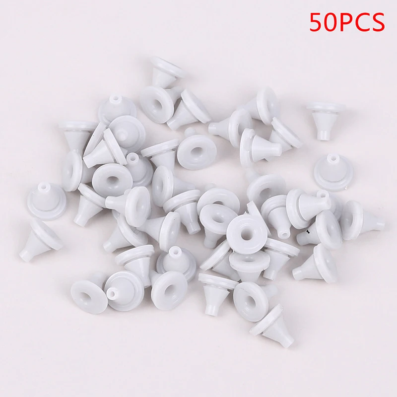 50ชิ้น/เซ็ตอุปกรณ์อาบน้ำหัวของเล่นเด็กซิลิโคนหัวสปริงเกลอร์หัวก๊อกส่วนบนของสเปรย์น้ำฝักบัว