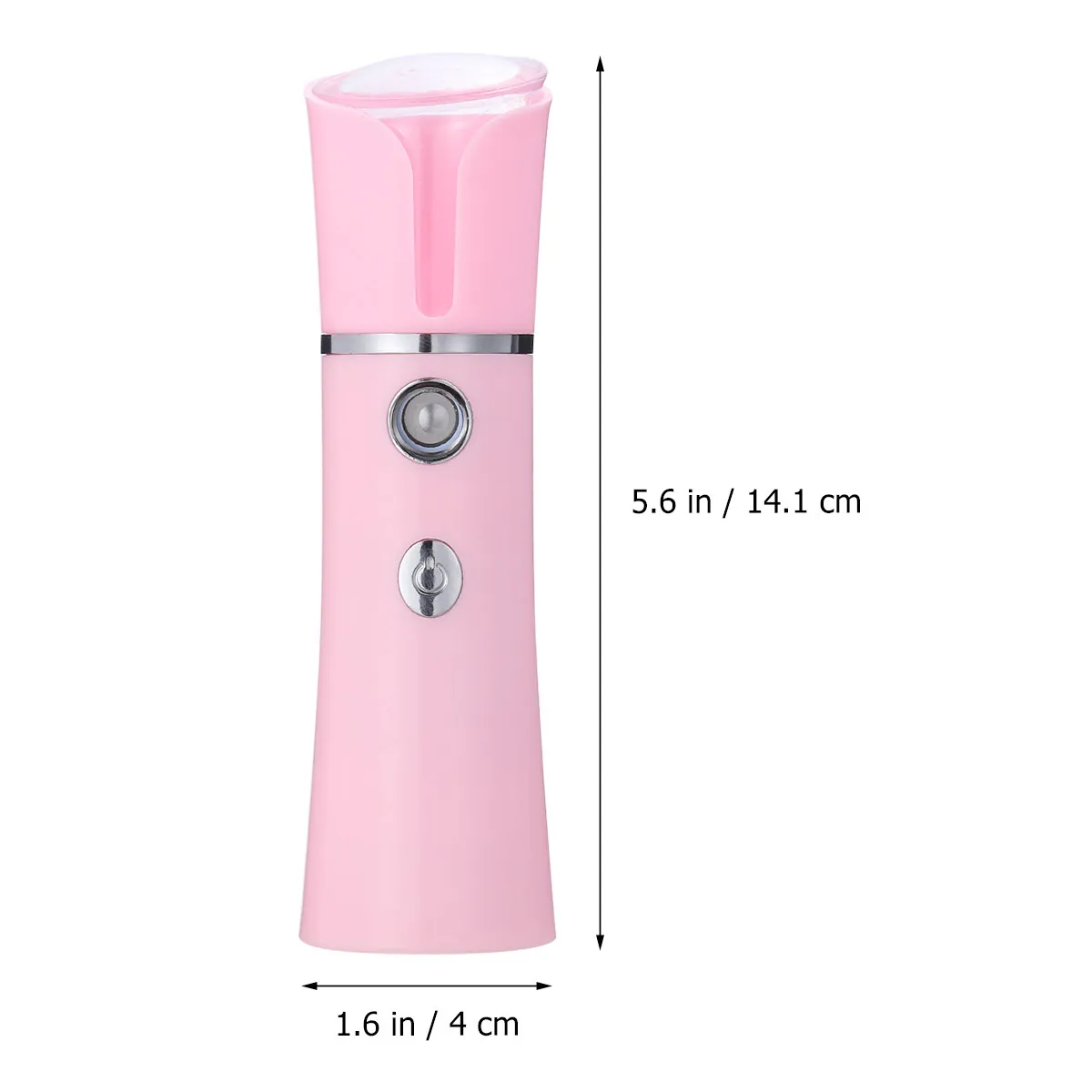 1Pcs Portable Facial Steamer with 25Ml Tank 3.7V 150mAh Battery Ultrafine 0.3um Nano Spray for Deep Hydration Pore Cleaning