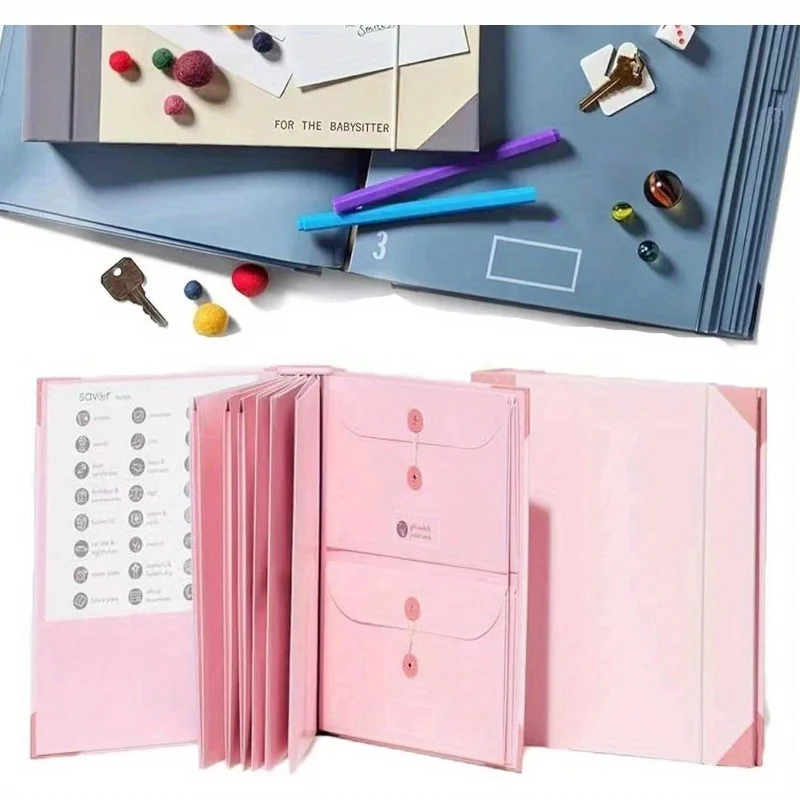 Caso I Go Missing Binder Manila Pocket File Organ Folder Storage