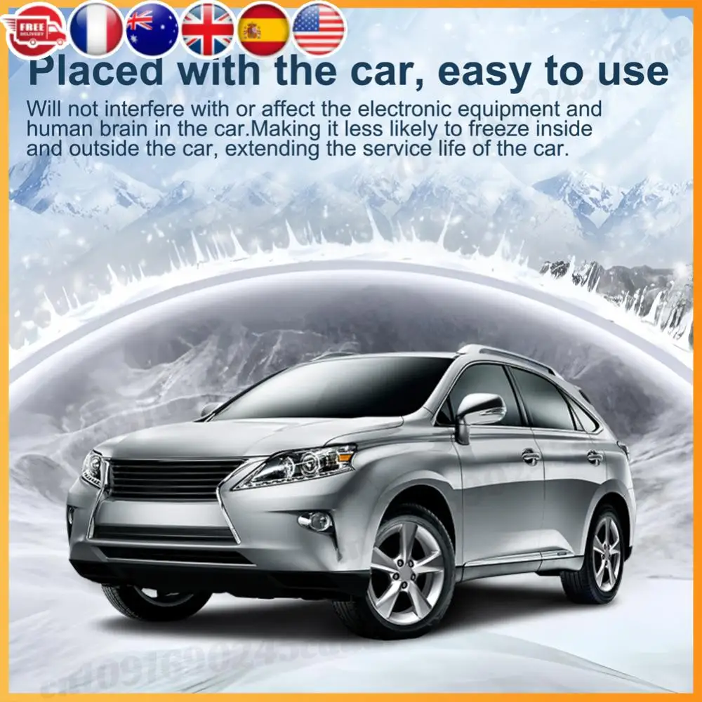 Solar/USB Frostschutzmittel Schnee Entfernung Instrument Aktive Elektronen Auto Fenster Anti-Einfrieren Werkzeug Molekulare Interferenz Schnee Entferner