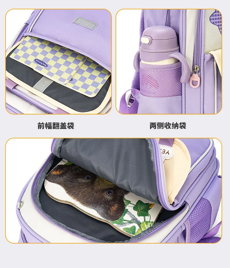 Kids Backpack for Large Capacity Lightweight BackpackHigh Quality Children's Backpack Protection Leisure Travel Bags Waterproof