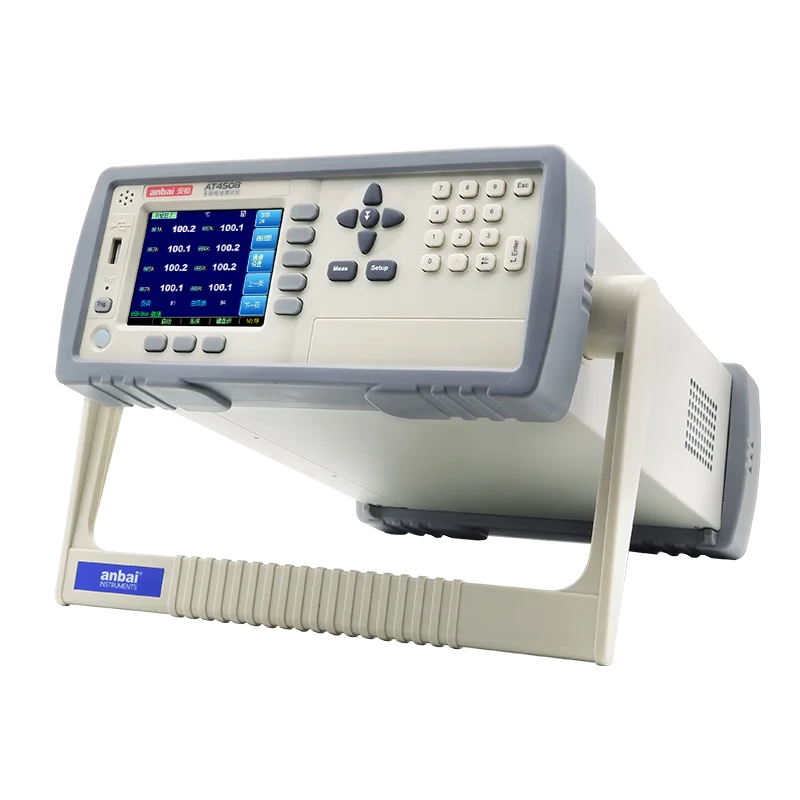AT4508 tester di registrazione della temperatura multicanale valore della curva strumento di ispezione dell'aumento della temperatura multicanale