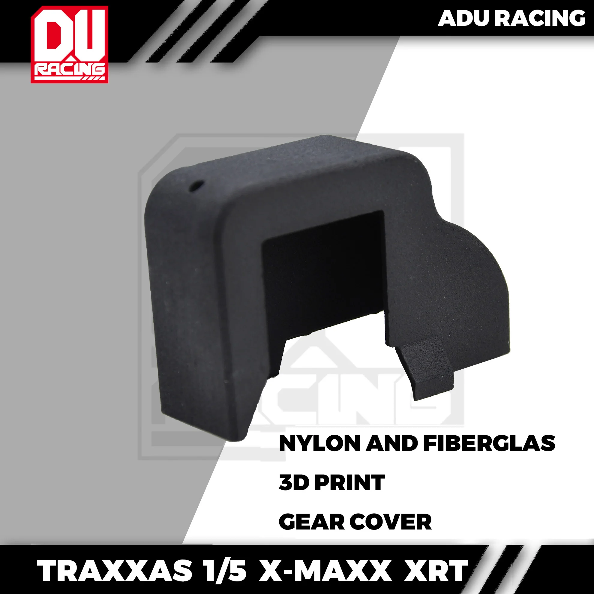 3D Printed Nylon fiberglas Gear Cover For 1/6 Traxxas XRT 8S AND 1/5 X-MAXX