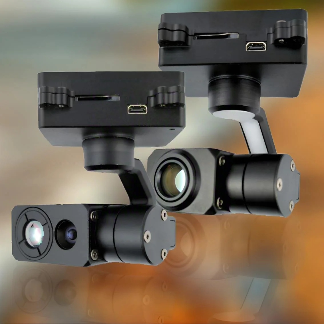 

3-axis Mini Drone Gimbal Camera SBUS Control 4K Visible light 7x Digital Zoom Lightweight 110g High Quality Imaging For VTOL UAV