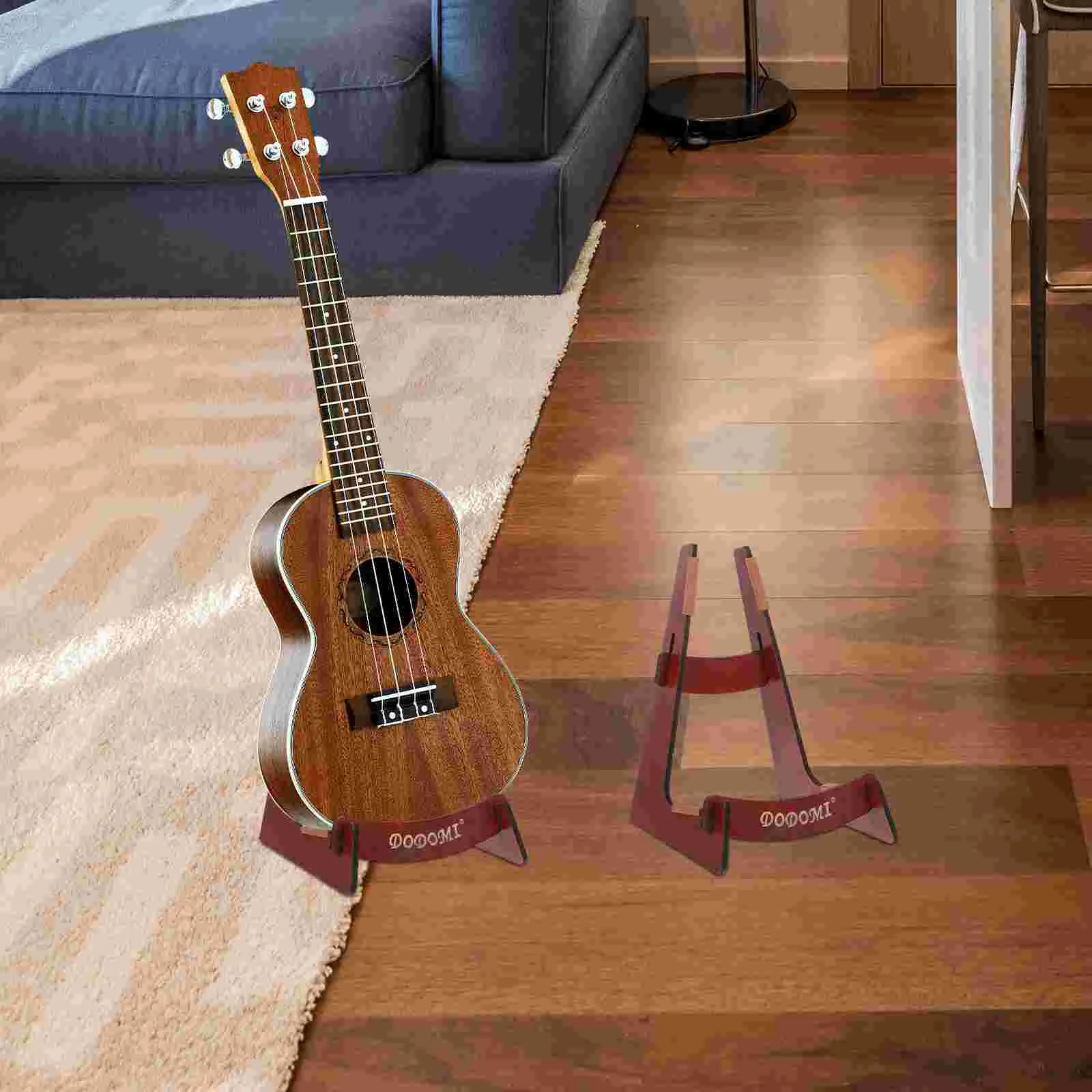 Guitar Stand Mandolin Sand Floor Type Support Accessories Display Shelf Frame Wooden Bracket Tool Bass Electric Detachable