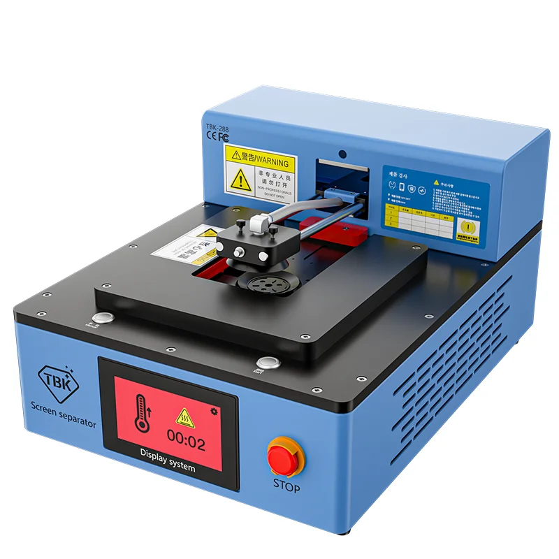 TBK 288 Mobile Phone LCD Screen Repair Machine PLC Core Motor Pump High Efficiency Automatic Refurbishing Equipment
