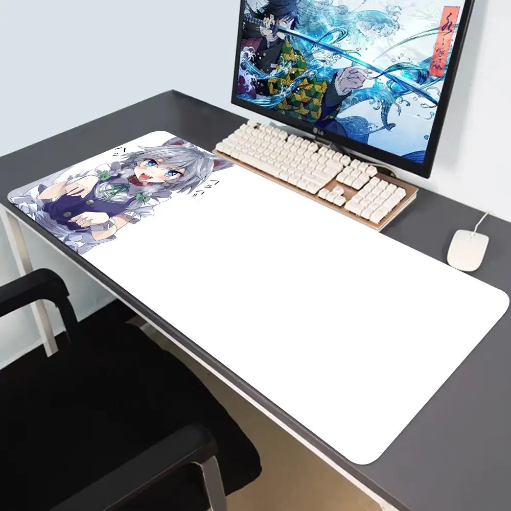 

TouHou Project Comic Mouse Pad Game Laptop Play Mat 40x90 Extra Large Kawaii Anime Mousepad PC Gaming Accessories