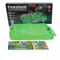 Tabletop Football Game Board Football Game Table Top Sports Compact Soccer Table Game Exquisite Fun Toy For Parties Camping Home